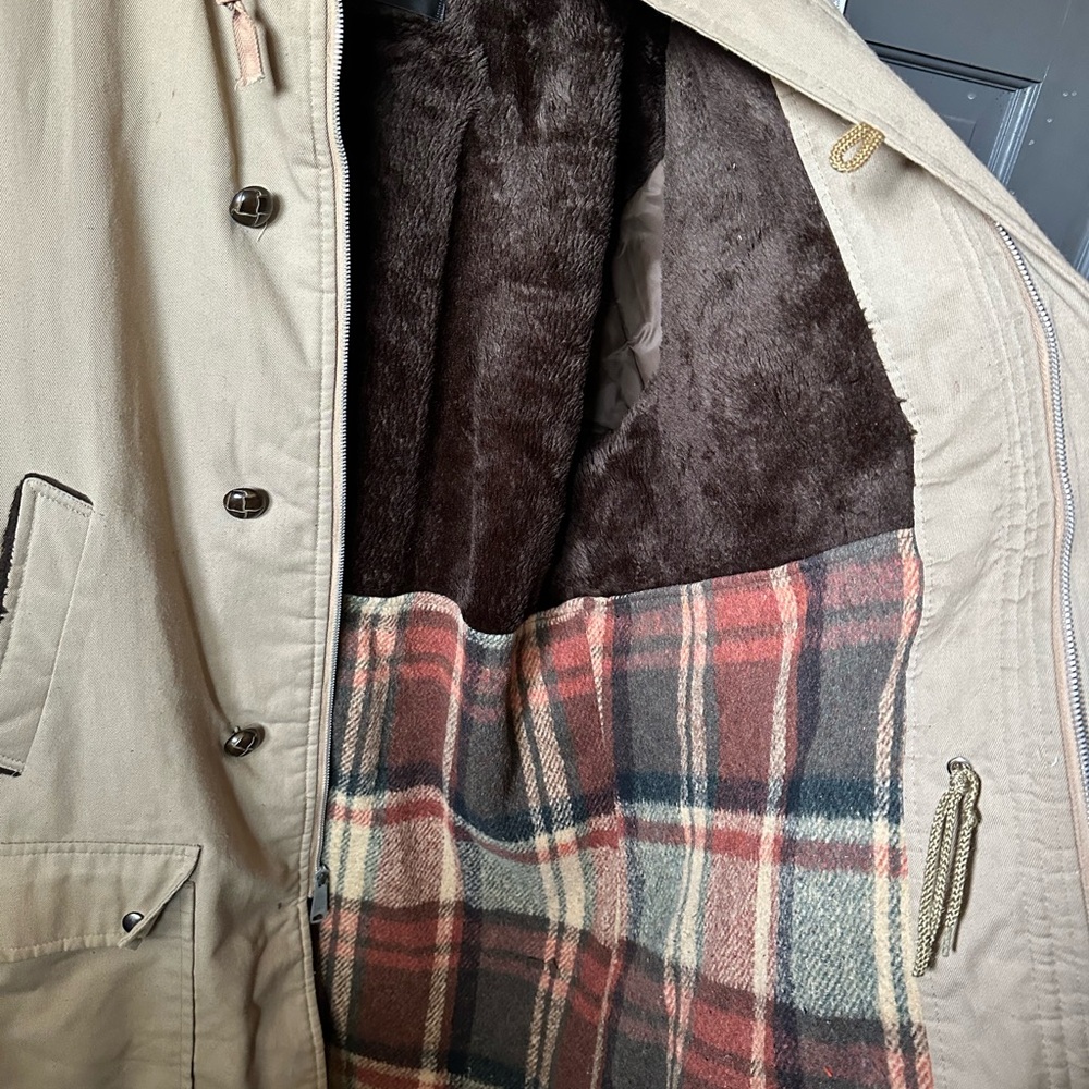 Beautiful, heavy, trench coat.